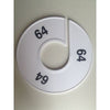 Klika -  Maatring 11 cm wit/zwart 64