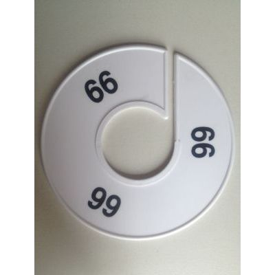 Klika - Ringgröße 11 cm weiß/schwarz 66