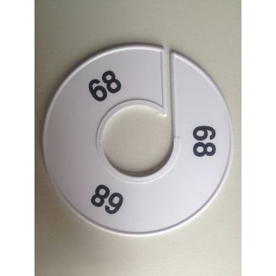 Klika - Größe Ring 11 cm weiß/schwarz 68