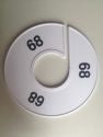 Klika -  Maatring 11 cm wit/zwart 68