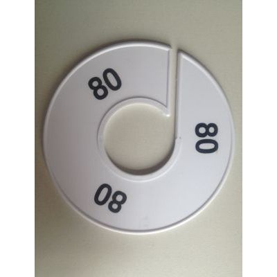 Klika - Größe Ring 11 cm weiß/schwarz 80