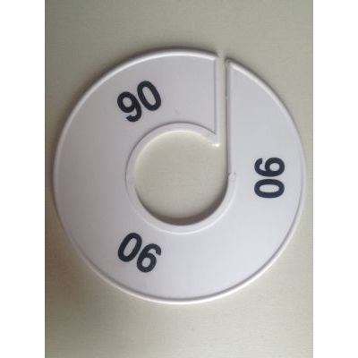 Klika - Größe Ring 11 cm weiß/schwarz 90