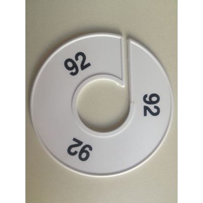 Klika - Größe Ring 11 cm weiß/schwarz 92