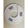 Klika -  Maatring 11 cm wit/zwart 102