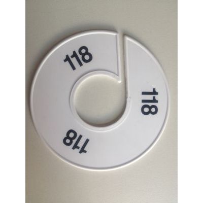 Klika - Ringgröße 11 cm weiß/schwarz 118