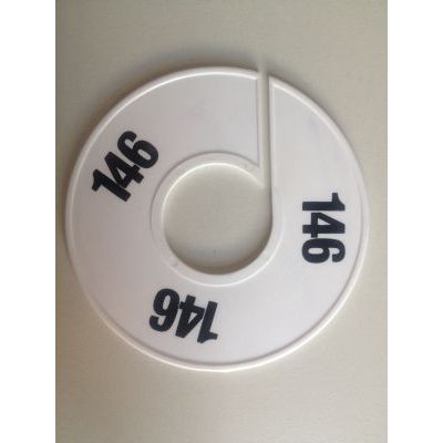 Klika - Größenring 11 cm weiß/schwarz 146