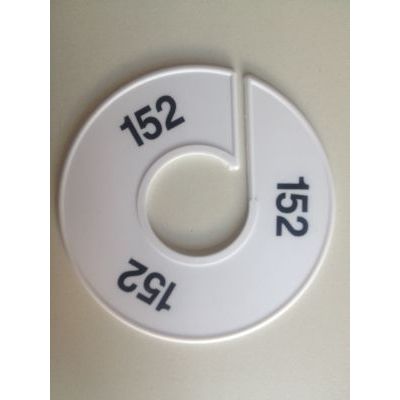 Klika - Ringgröße 11 cm weiß/schwarz 152