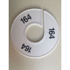 Klika -  Maatring 11 cm wit/zwart 164