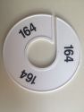 Klika -  Maatring 11 cm wit/zwart 164