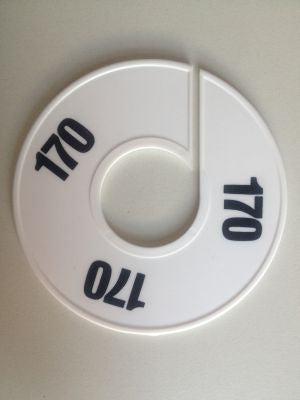 Klika - Taille bague 11 cm blanc/noir 170