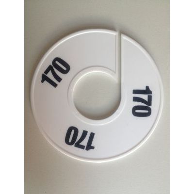 Klika - Ringgröße 11 cm weiß/schwarz 170