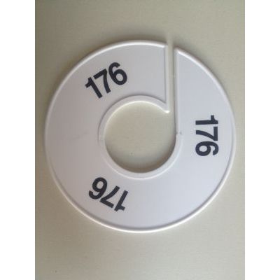 Klika - Ringgröße 11 cm weiß/schwarz 176