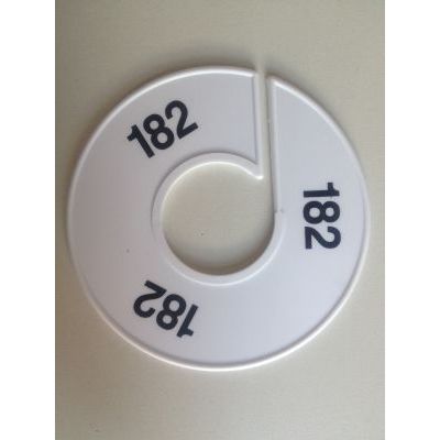 Klika - Größenring 11 cm weiß/schwarz 182