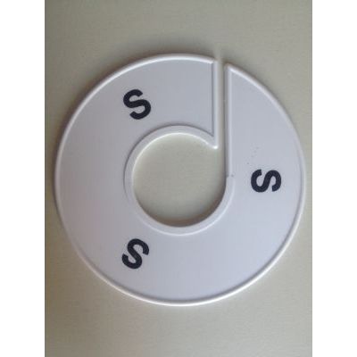 Klika - Größenring 11 cm weiß/schwarz S