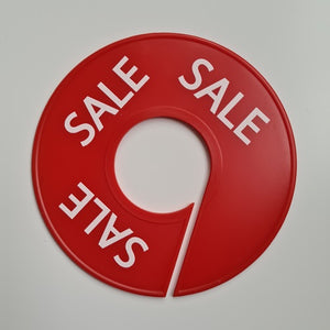 Klika -  Maatring 11cm rood/wit SALE