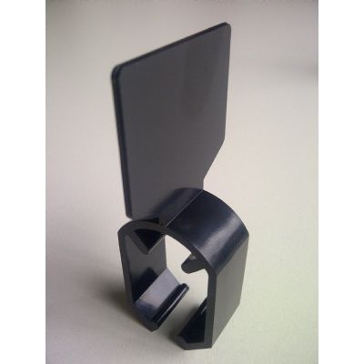 Klika -  Maataanduider met klem zwart-blanko