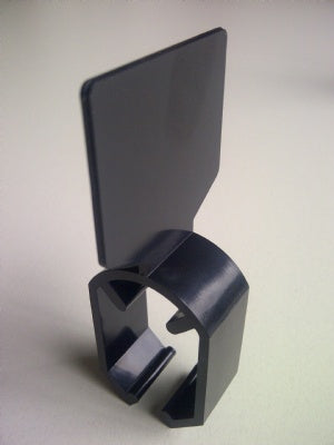 Klika - Größenindikator mit Klemme schwarz-blanko