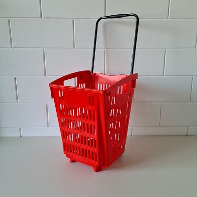 Klika -  Winkelmand 52L Shop Roll rood BIG