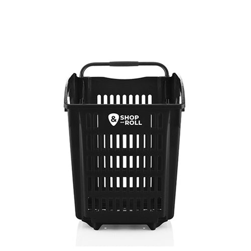 Klika - Panier à provisions 52L Shop Roll noir GRAND