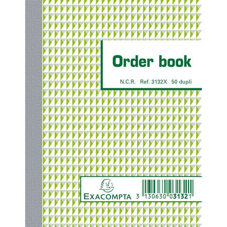 Exacompta -  Orderboek 135x105mm 50x2vel