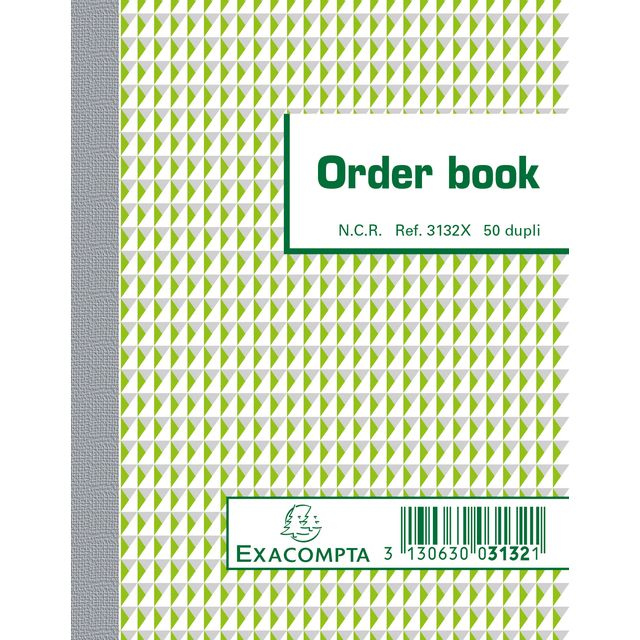 Exacompta -  Orderboek  135x105mm 50x2vel | 10 stuks