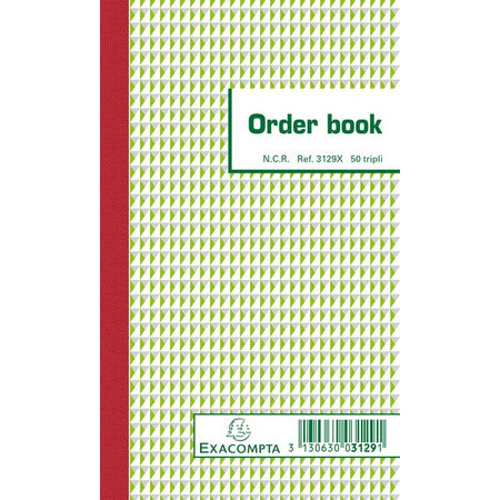 Exacompta -  Orderboek  175x105mm 50x3vel