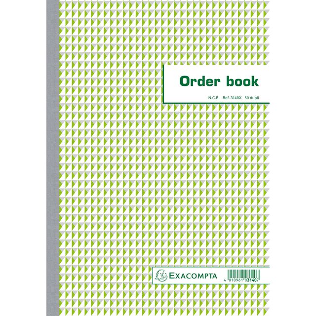 Exacompta - Bestellbuch 297x210mm 50x2 Blatt | 5 Stück