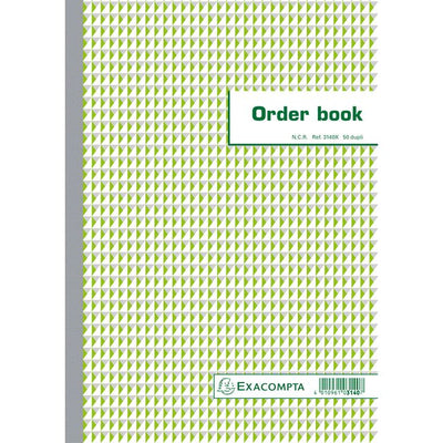 Exacompta - Carnet de commande 297x210mm 50x2 feuilles