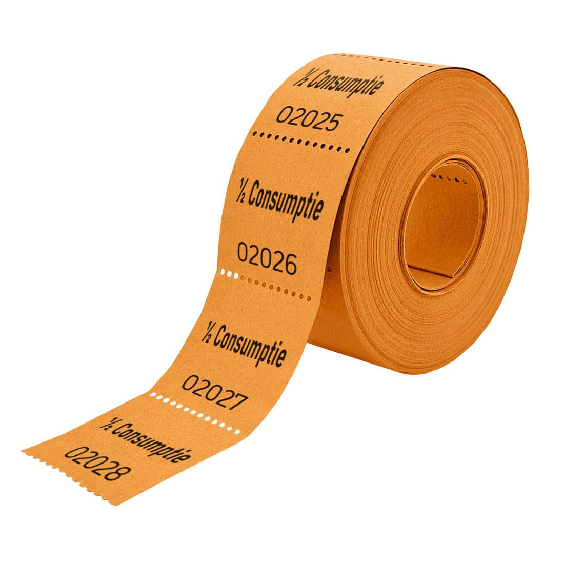 Combicraft - Chèque consommation 1/2 500 pièces orange