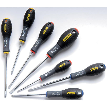 Stanley - Jeu de tournevis FatMax, jeu de 7 pièces