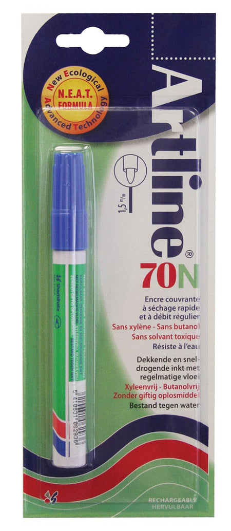 Artline - Permanentmarker 70N blau, im Blister