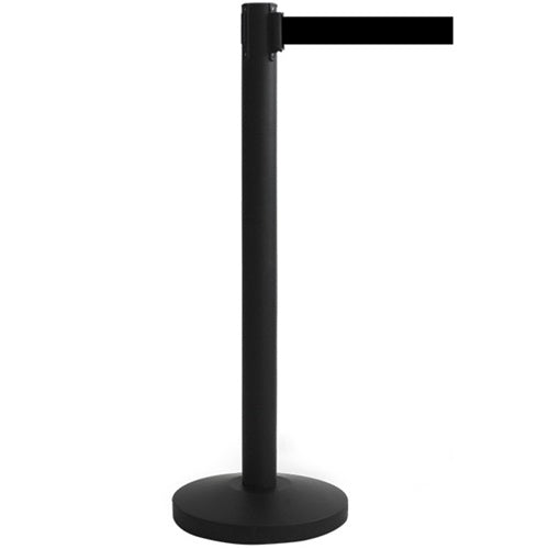 Klika -  Toegangspaal zwart met zwarte riem