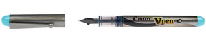 Pilot - Füllfederhalter V-Pen Silver Türkis