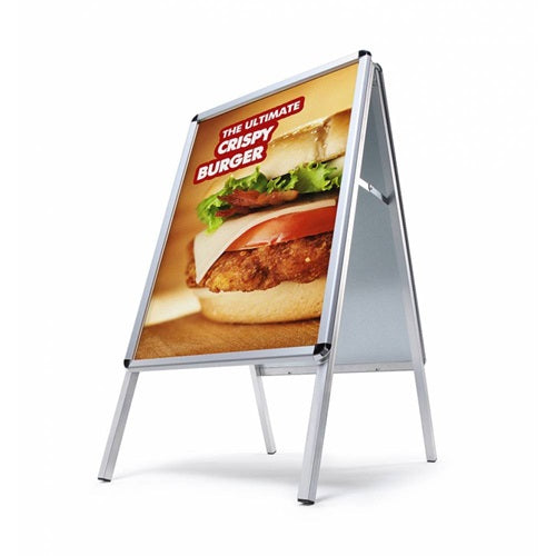 Klika -  Stoepbord 84x119 cm ALU-klapprofiel A0