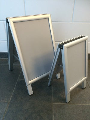 Klika -  Stoepbord 21x30 cm Alu- verstek A4