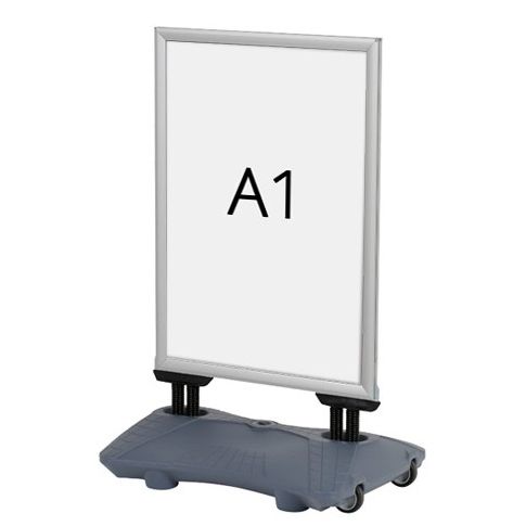 Klika -  Stoepbord Boulevard Din A1