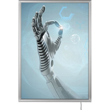 Klika - Cadre LED Click 42x59,4 cm ALU pliable pr. A2
