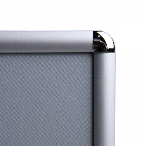 Klika -  Kliklijst 21x30cm ALU 25mm A4 Ronde hoek