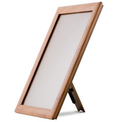 Klika - Cadre clic 21x30 cm A4 imitation bois 4 pièces