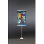 Klika - Porte-bannière d'information avec cadre de serrage 50cm