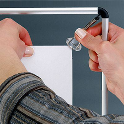 Klika - Cadre extensible 210x297 mm avec pince crocodile 15 pièces
