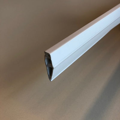 Klika - Pince à affiche blanche 600 mm par bande 90 pièces