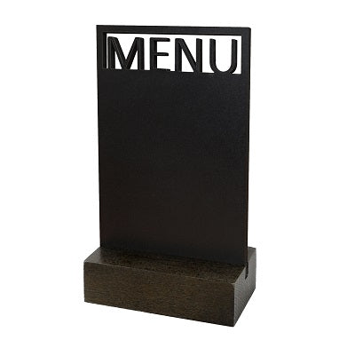 Klika -  Krijt-tafelstandaard MENU bxh 10x18cm