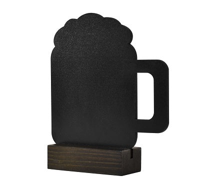 Klika -  Krijt-tafelstandaard BEER bxh 10x18cm