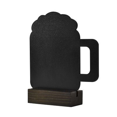Klika -  Krijt-tafelstandaard BEER bxh 10x18cm