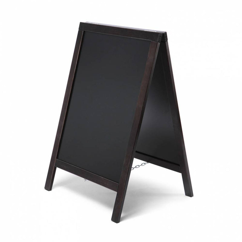 Klika - Panneau de trottoir à craie noir lxh 55x85 cm