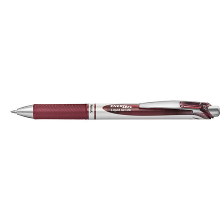 Pentel -  Gelschrijver  bl77 energel medium bordeaux | 12 stuks