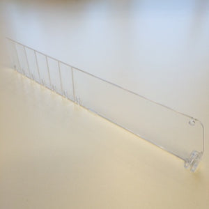 Klika - Regalteiler hoch 120mm lang 510-635mm 30 Stück