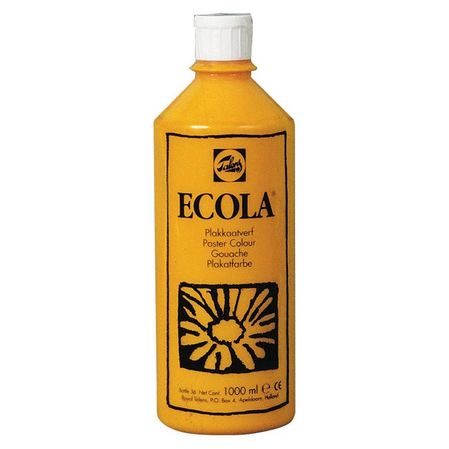 TALENS - ECOLA PLAKKAAT -LAUFFLASSE VON 1000 ML, GEEL