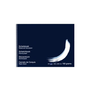 Papyrus -  Schetsboek  240x320mm 160gr 24 vel | 10 stuks
